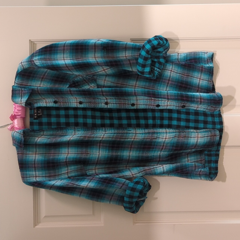 Green flannel